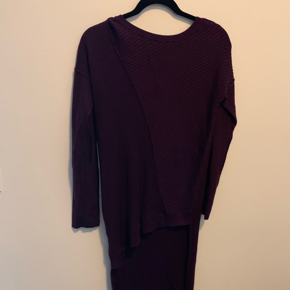 Sexy high low light sweater top/ dress